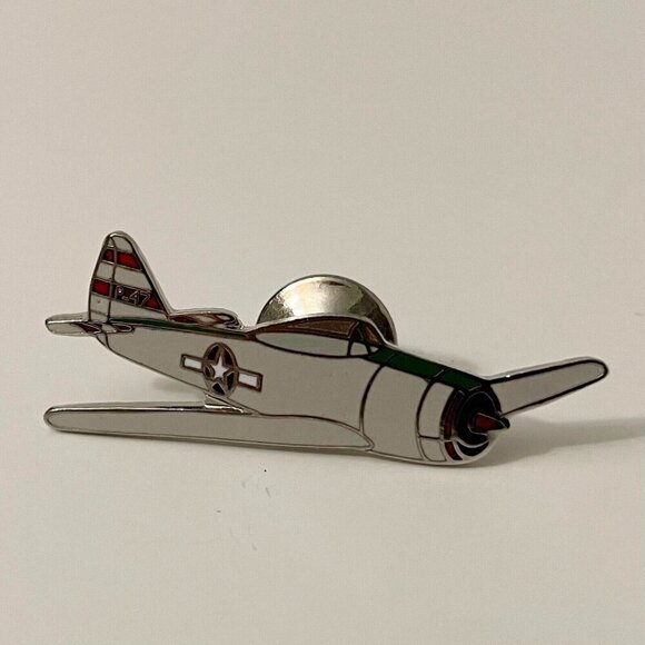 Military Fighter Aircraft Pin P-47 Thunderbolt US Army Air Force Aminco - Picture 2 of 9